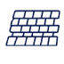 Asphalt Shingle Roof Coating Icon