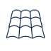 Composite Tile Roof Coating Icon