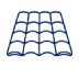 Concrete Tiles Roof Coating Icon