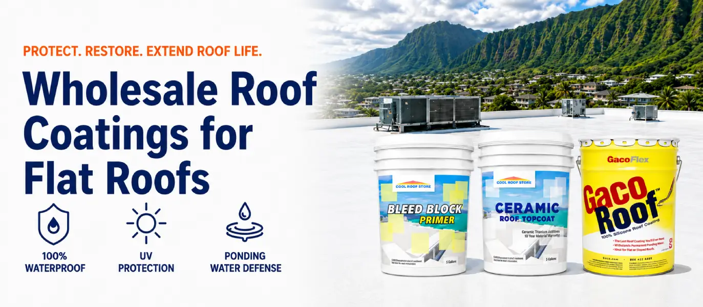 Hawaii Wholesale Flat Roof Coatings Header Hawaii Wholesale Flat Roof Coatings Header