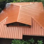 Metal Roof After Coating