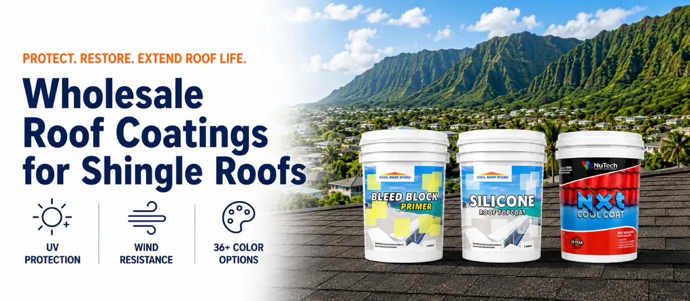 Wholesale Shingle Roof Coatings - Hawaii Wholesale Shingle Roof Coatings - Hawaii
